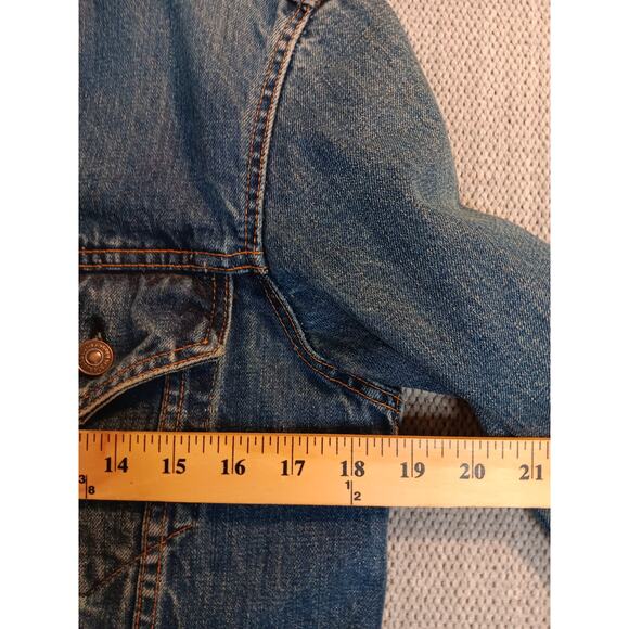 Levis Big E Type 3 Vintage Denim Jacket Mens Small Blue 1969-70 Distressed USA - Picture 11 of 16